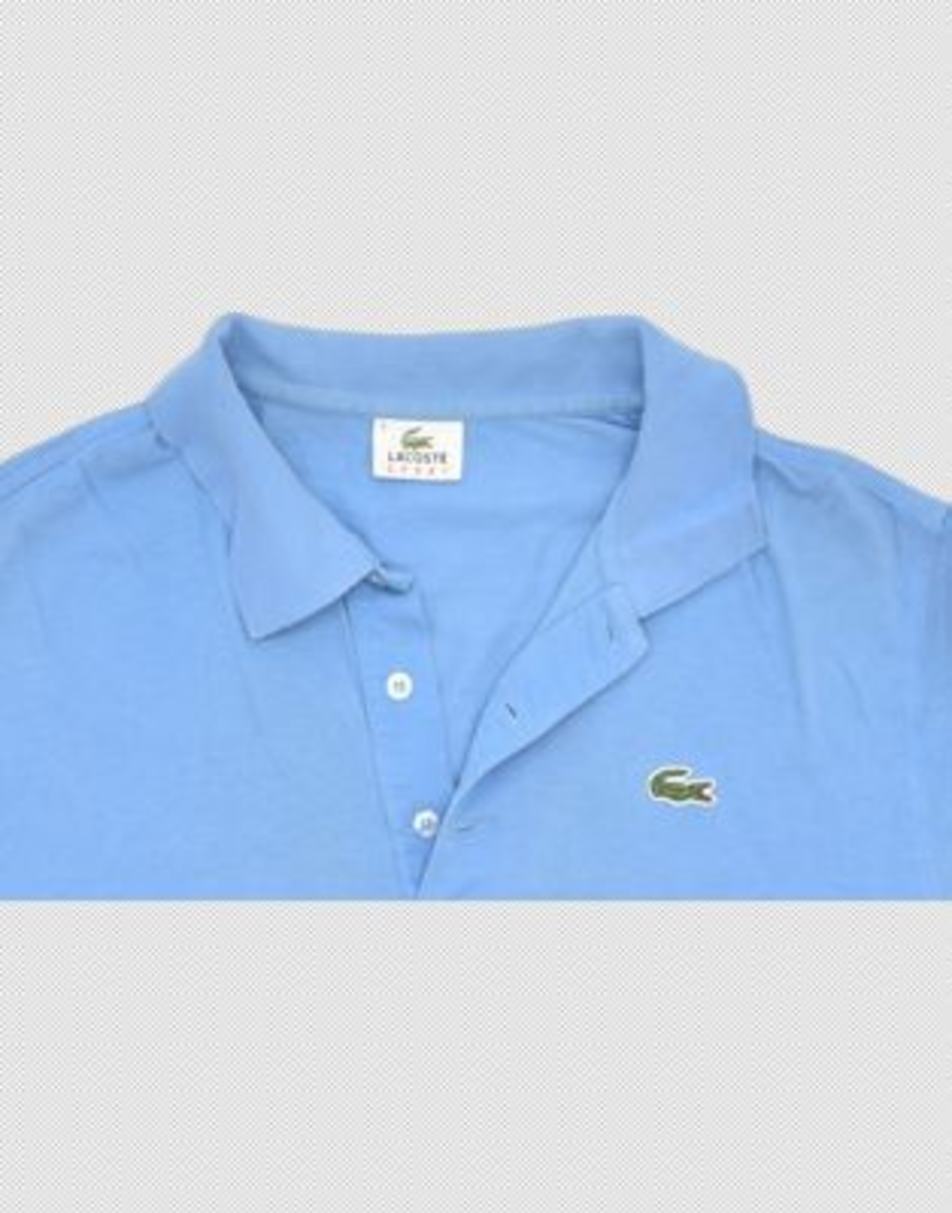 Vintage Lacoste Size L polo shirt in blue
