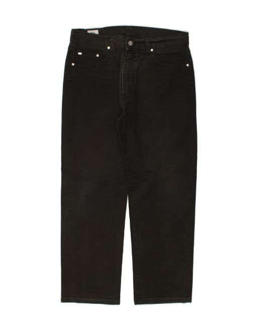 Vintage Lacoste Size L Straight Jeans in Black
