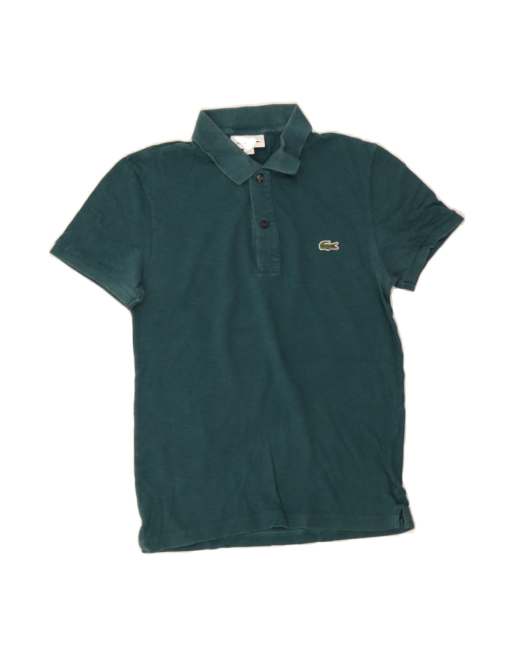 Vintage Lacoste Slim Fit Polo Shirt Size 2 XS In Green