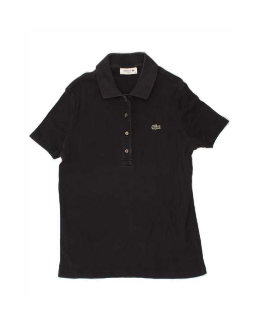 Vintage Lacoste Slim Fit Polo Shirt Size 38 Medium In Blue