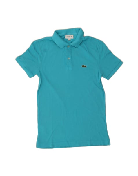 Vintage Lacoste Slim Fit Polo Shirt XS In Blue - view 1