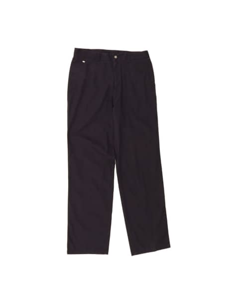 Vintage Lacoste Straight Chino Trousers Size 42 Large W34 L34 In Blue - view 1