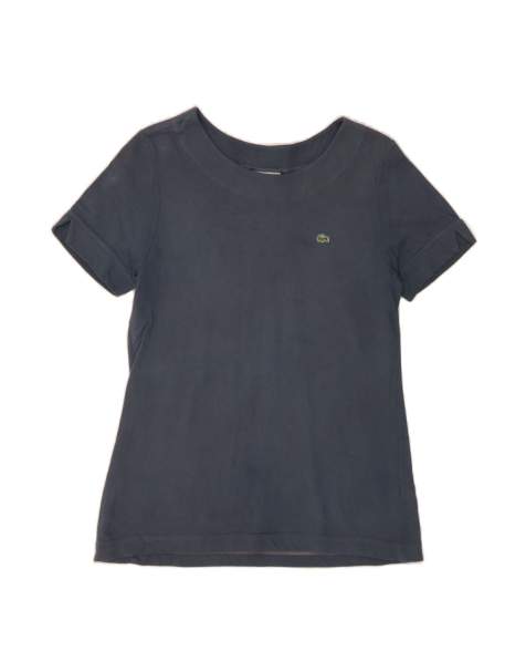 Vintage Lacoste T-shirt Top Size 38 Medium In Grey - view 1