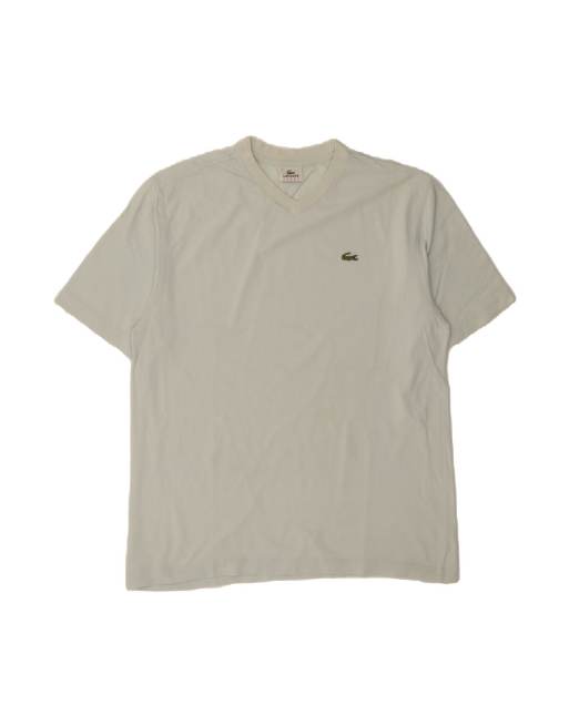 Vintage Lacoste T-shirt Top Size 5 Large In Blue