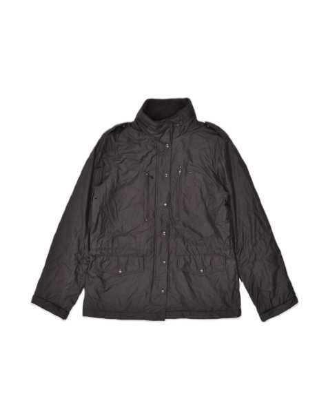 Vintage Lacoste Utility Jacket Size 40 Medium In Black - view 1