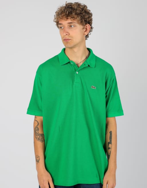 Vintage Lacoste xl polo shirt in dark green