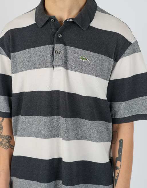 Vintage Lacoste xl t-shirt in grey, 4 of 4