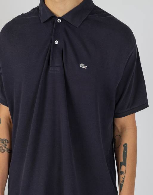 Vintage Lacoste xl t-shirt in navy blue, 4 of 4