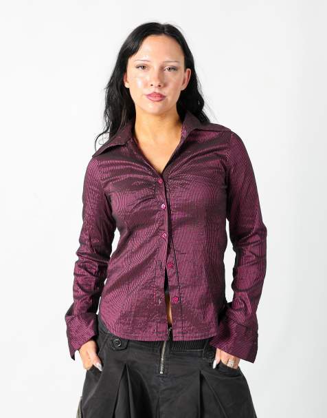 Vintage Lady Mei M shirt in black - view 1