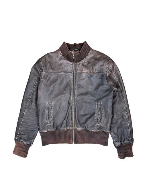 Vintage Lambretta Leather Biker Jacket, 1 of 6
