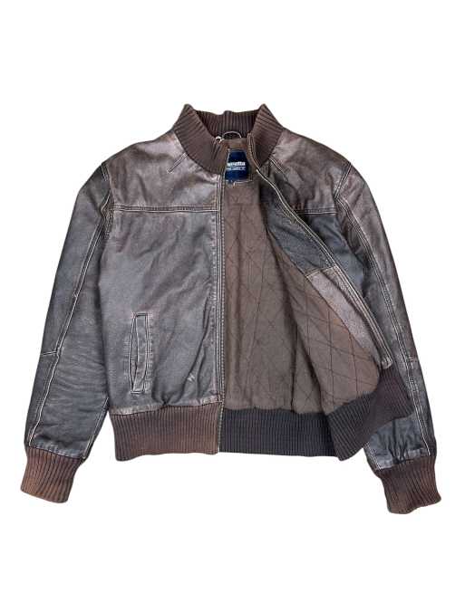 Vintage Lambretta Leather Biker Jacket, 2 of 6