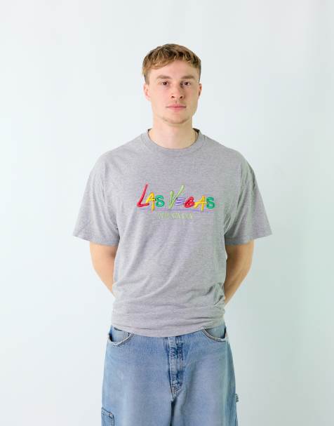 Vintage Las Vegas XL T-Shirt Grey - view 1