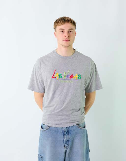 Vintage Las Vegas XL T-Shirt Grey