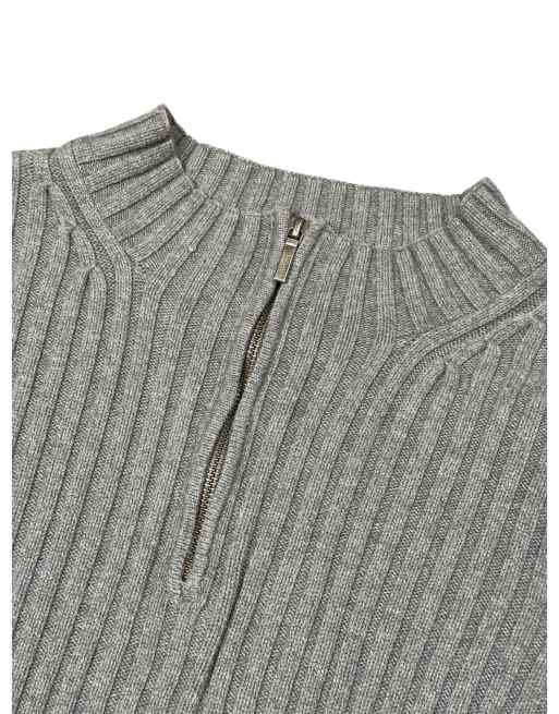 Vintage Lauren by Ralph Lauren Quarter Zip Knit Jumper, 3 of 5