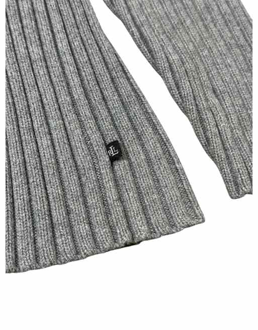 Vintage Lauren by Ralph Lauren Quarter Zip Knit Jumper, 5 of 5