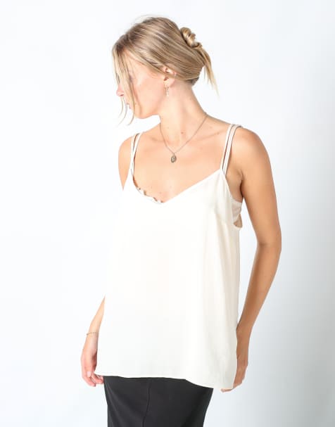 Vintage Lauren Ralph Lauren XL cami in cream - view 1
