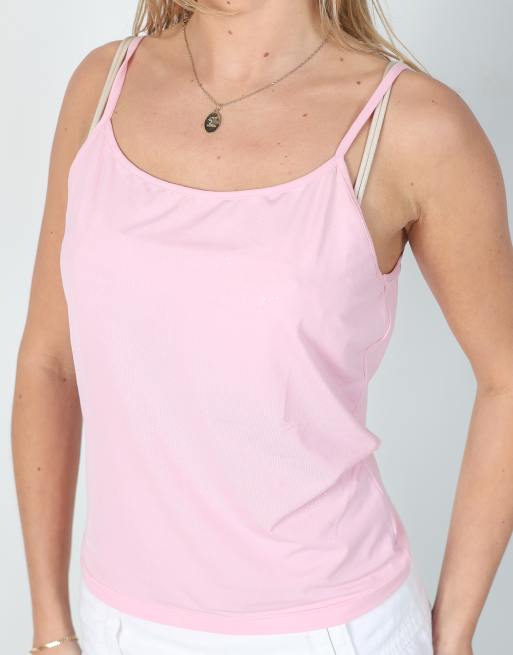 Vintage Le Donne M cami in baby pink, 4 of 4