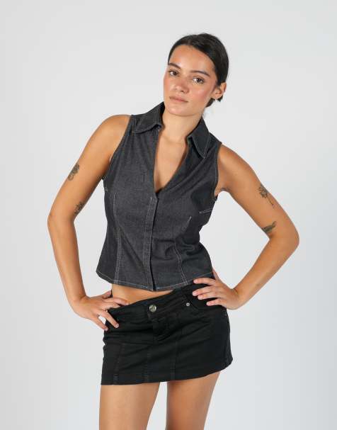 Vintage Le Group M corset in blue - view 1