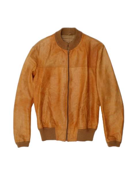 Vintage Leather Jacket UK 16 Large In Brown - view 1