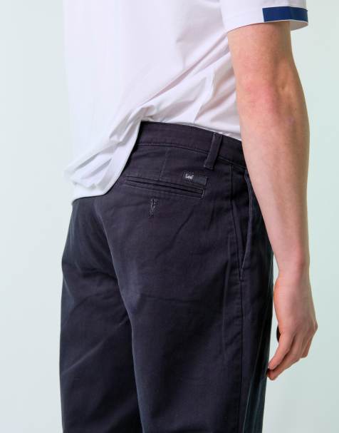 Vintage Lee 32x32 Woven Straight Pants Black - view 1