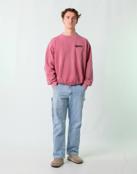 Vintage Lee 34x32 Denim Jeans Light Blue - view 1