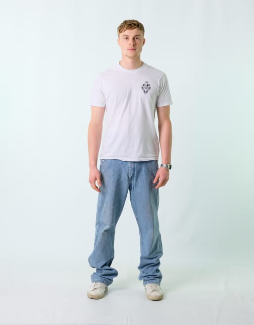 Jean Arizona Style Carpenter – Taille 19 Youth – Bleu, 100% Coton – Occasion