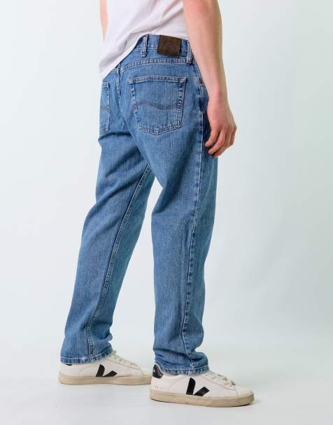 Vintage Lee 36x30 Denim Carpenter Baggy Jeans Blue - view 1