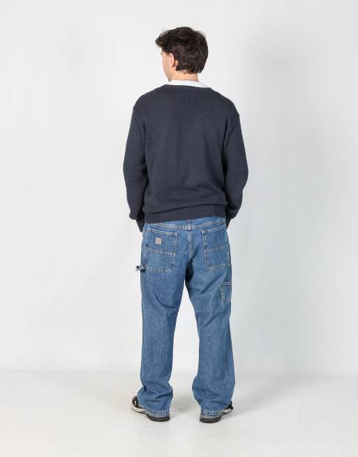Vintage Lee 36x30 denim carpenter jeans in blue, 3 of 4