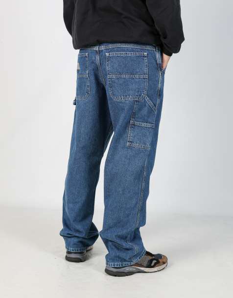 Vintage Lee 36x30 denim carpenter jeans in blue - view 1