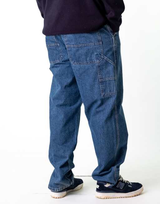 Vintage Lee (36x32) Jeans in Blue Denim