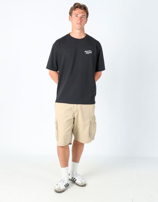 Vintage Lee 38x22 canvas cargo shorts in tan, 2 of 4