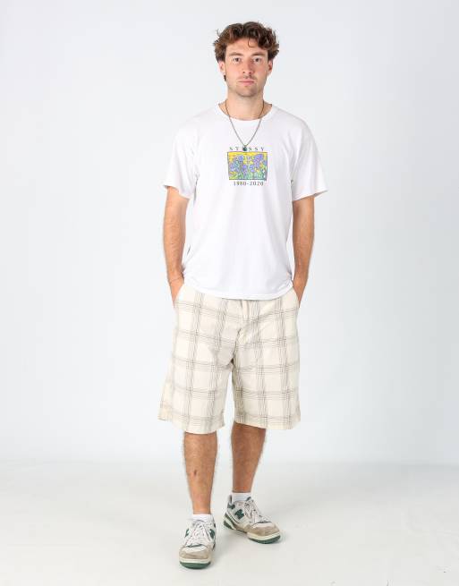 Vintage Lee 38x23 canvas cargo shorts in cream, 2 of 4