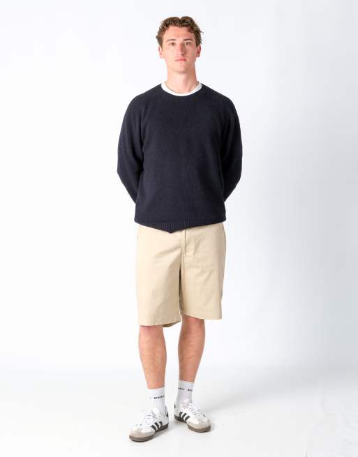 Vintage Lee 40x20 Canvas Cargo Shorts Beige