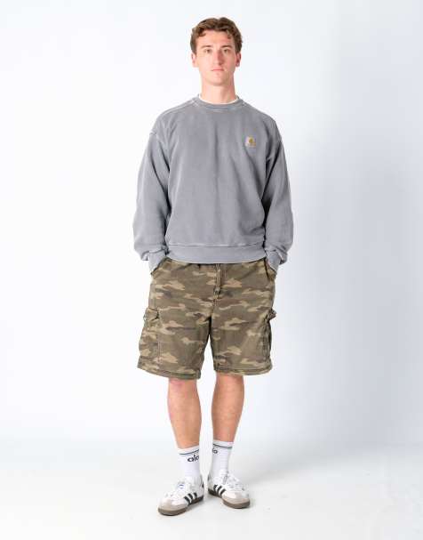 Vintage Lee 42x21 Canvas Cargo Shorts Khaki Green - view 1