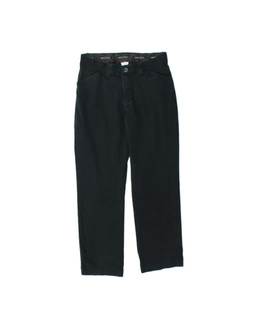 Vintage Lee Comfort Fit Casual Trousers US 12 Large W32 L30 In Blue
