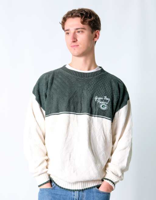 Vintage Lee L Knit Sweatshirt Cream