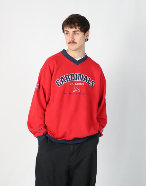 Vintage Lee l sweatshirt in red - view 1
