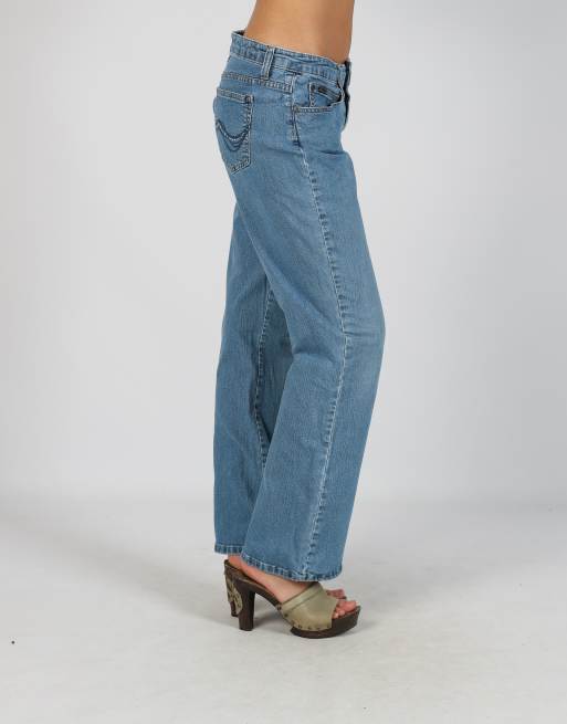 Vintage Lee M bootcut jeans in blue, 2 of 4