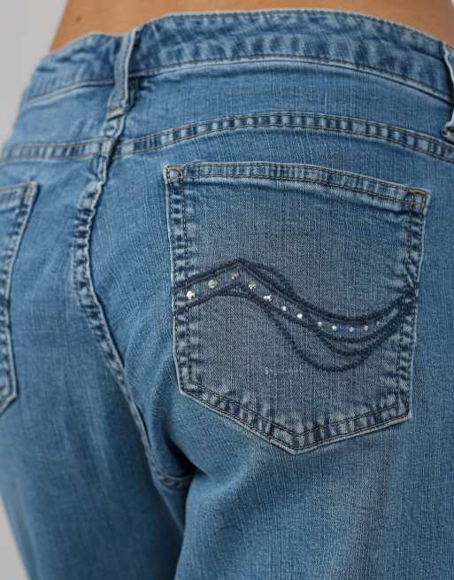 Vintage Lee M bootcut jeans in blue, 4 of 4
