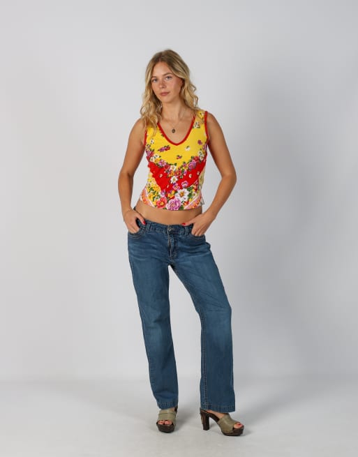 Vintage Lee M straight jeans in blue, 1 of 4