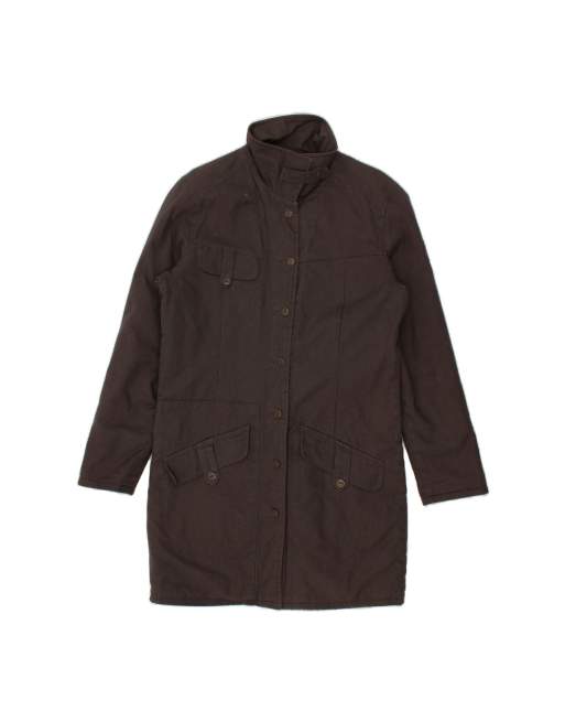 Vintage Lee Overcoat UK 14 Medium In Brown
