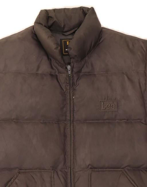 Vintage Lee Padded Gilet UK 40 Large In Grey, 3 of 4