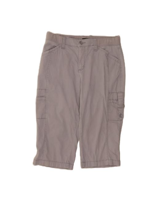 Vintage Lee Relaxed Fit Bermuda Cargo Shorts US 6 Medium W28 In Grey