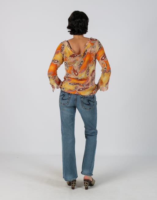 Vintage Lee S bootcut jeans in blue, 3 of 4