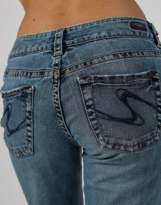 Vintage Lee S bootcut jeans in blue, 4 of 4