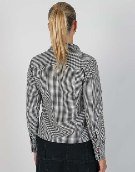 Vintage Lee S shirt in ivory, 2 of 4