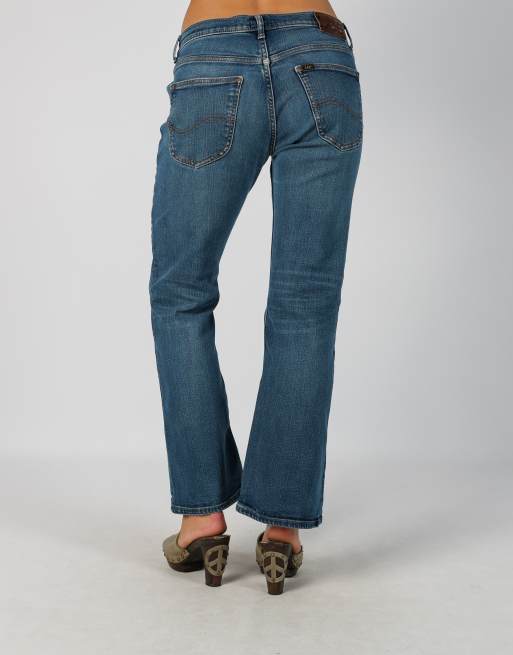 Vintage Lee S straight jeans in blue, 2 of 4