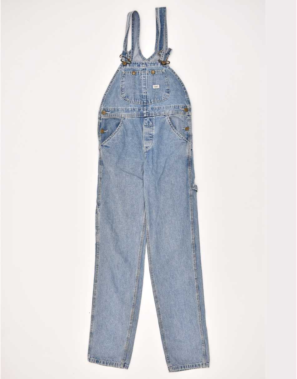 Vintage Lee Size M Dungarees Straight Jeans in Blue