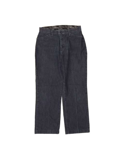 Vintage Lee Stretch Straight Jeans US 10 Large W32 L27 In Blue