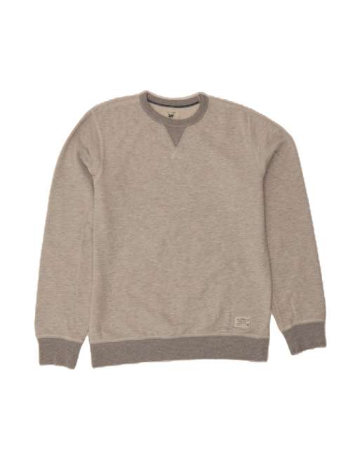 Vintage Lee Sweatshirt Small In Grey Flecked